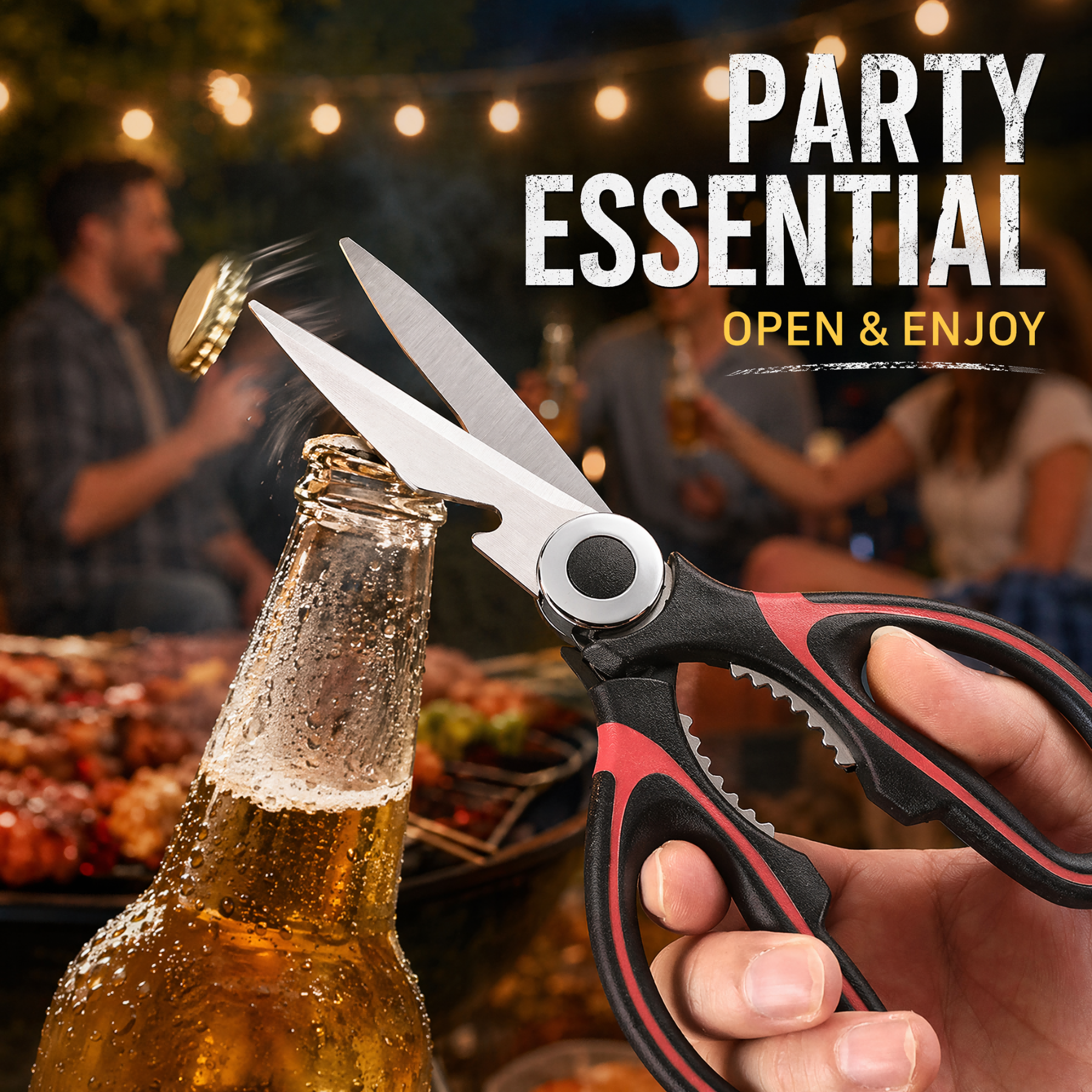 Meal Prep Chicken - Household Stainless Steel Kitchen Scissors Heavy