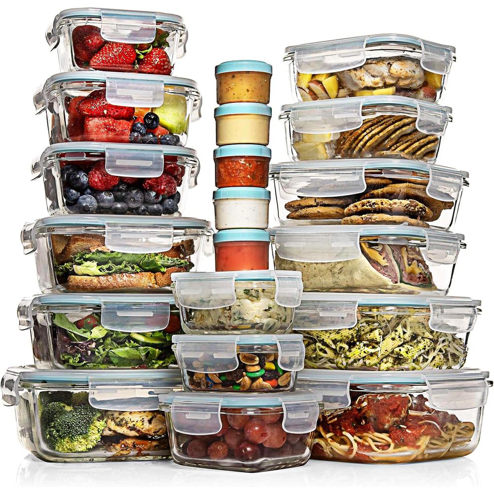 Glass Container Set - Pc Set Glass Food Storage Containers