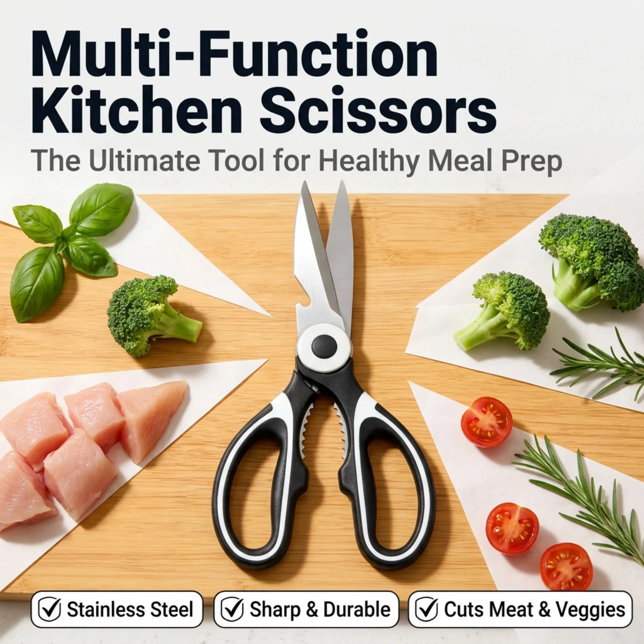 Kitchen Scissors for Meal Prep - Meal Prep Chicken 评论和价格