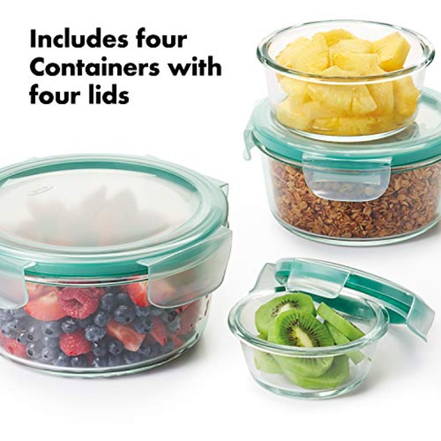 Good Grips 8 Piece Smart Seal  - Glass Container Set 评论和价格