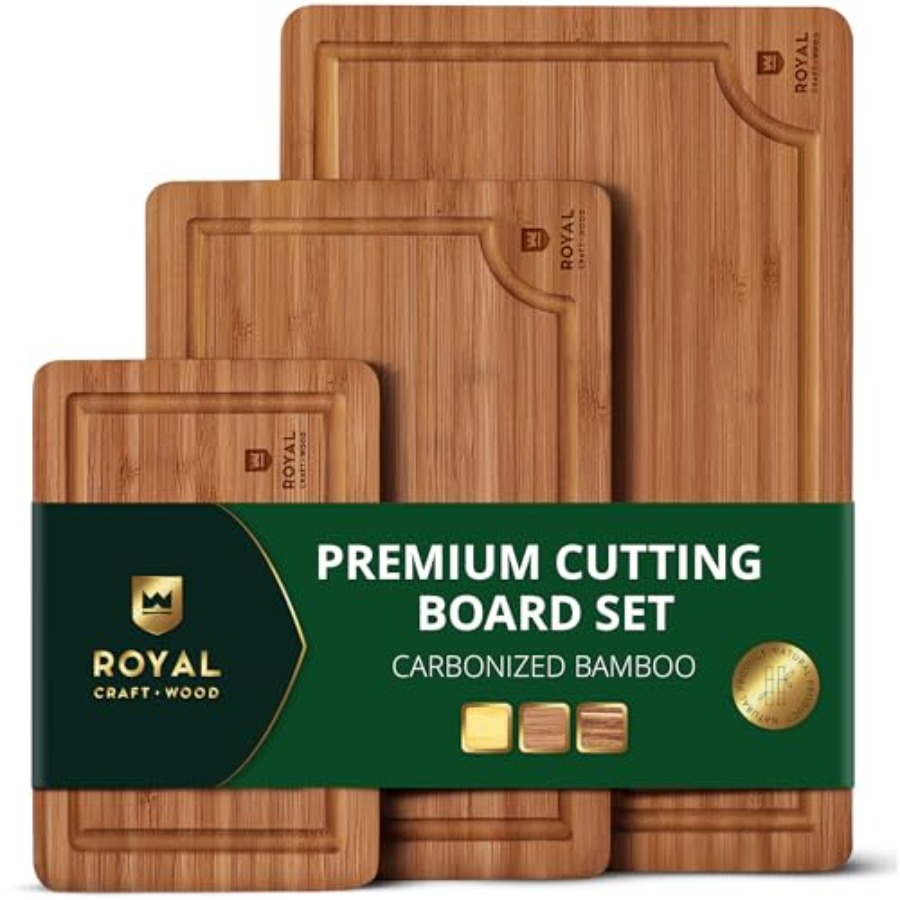 Wooden Cutting Boards for Kitc - Meal Prep Juice 评论和价格