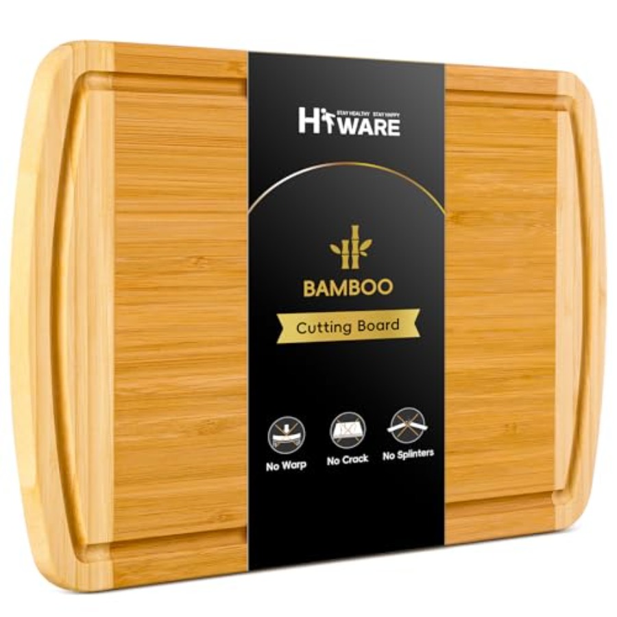 Large Wooden Cutting Board for - Meal Prep Juice 评论和价格