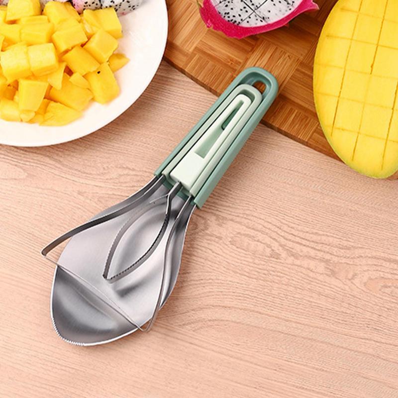 3in1 Mango Peeling Cutting Kni - Mango Splitter Tool 评论和价格