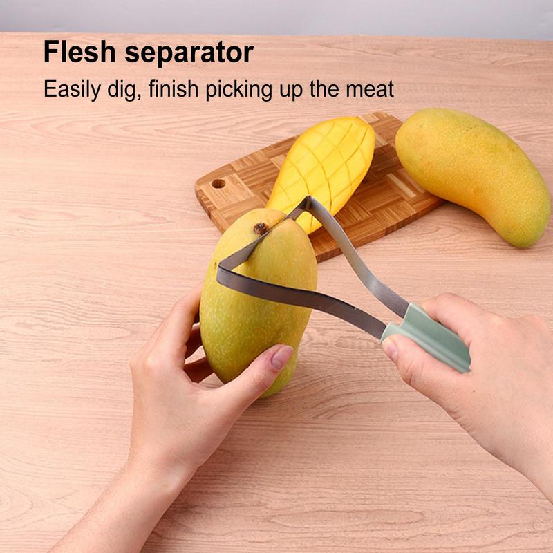3in1 Mango Peeling Cutting Kni - Mango Splitter Tool 评论和价格