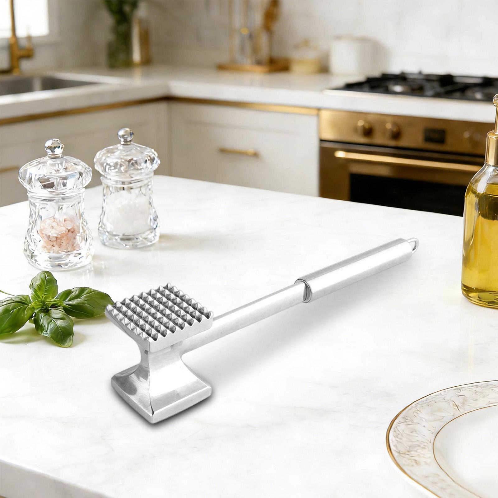 Meat Tenderizer Double-Sided P - Meal Prep Restaurant 评论和价格