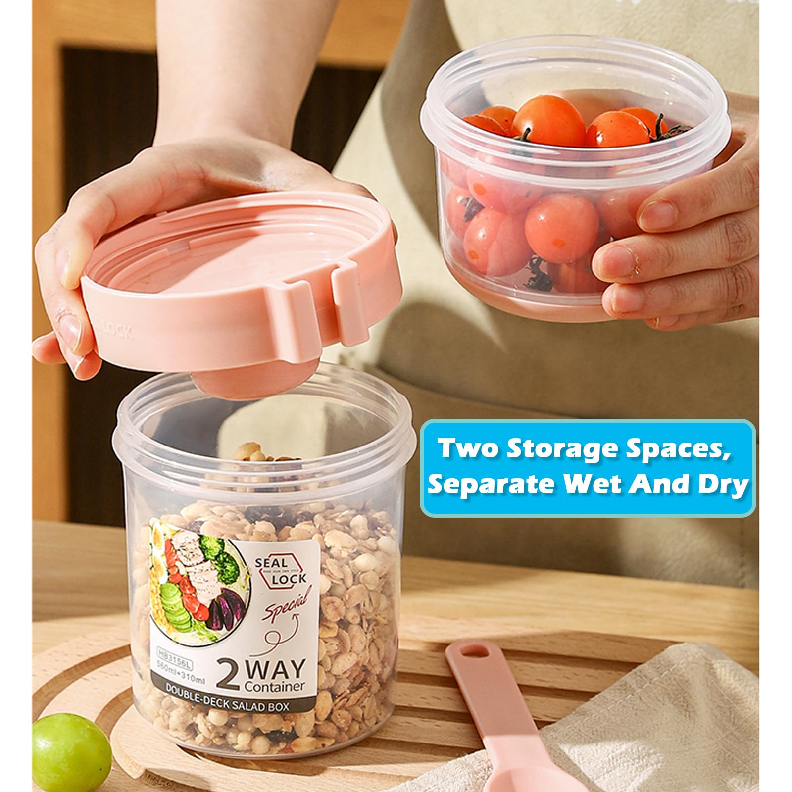 SoftAura Breakfast On The Go C - Meal Prep Tupperware 评论和价格