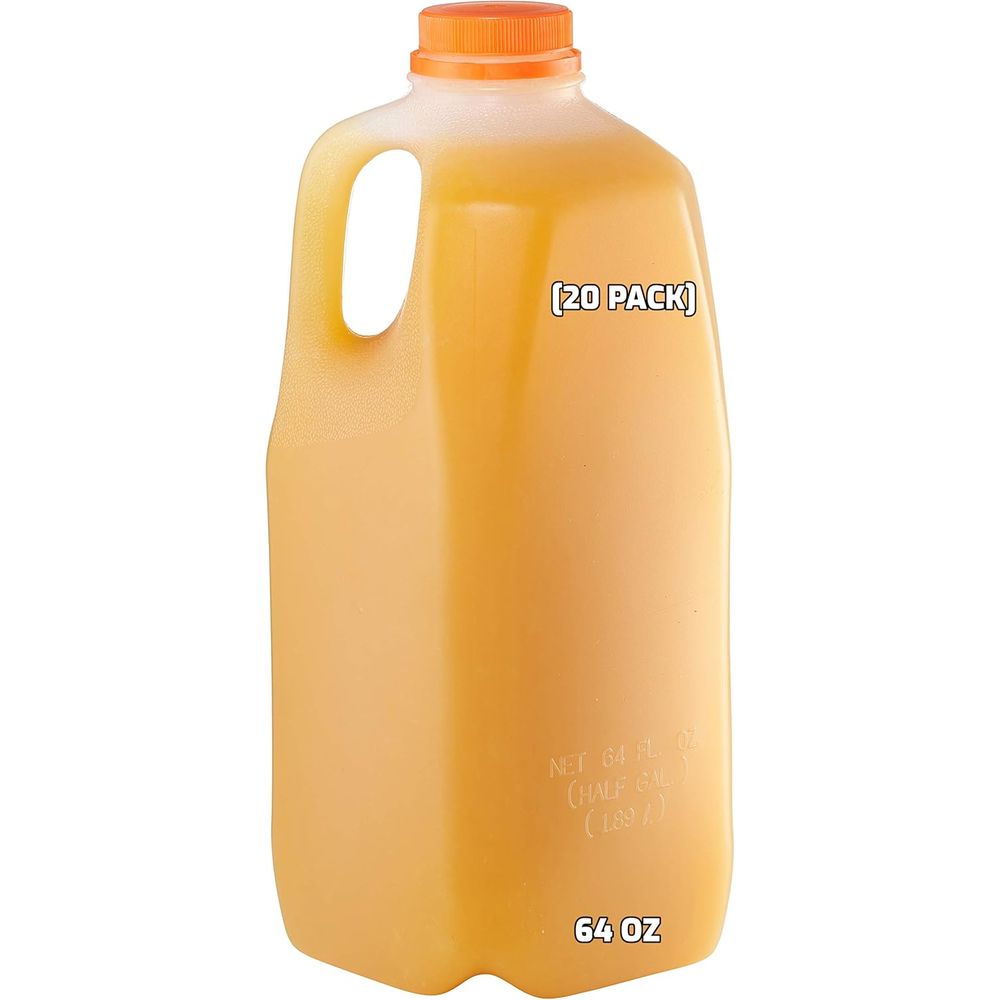 20-Pack 64oz Empty Plastic Smo - Meal Prep Juice 评论和价格