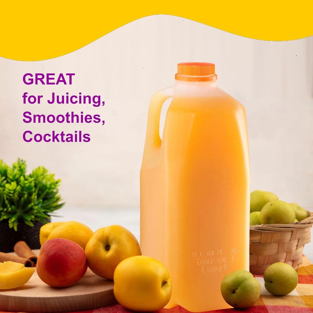 20-Pack 64oz Empty Plastic Smo - Meal Prep Juice 评论和价格