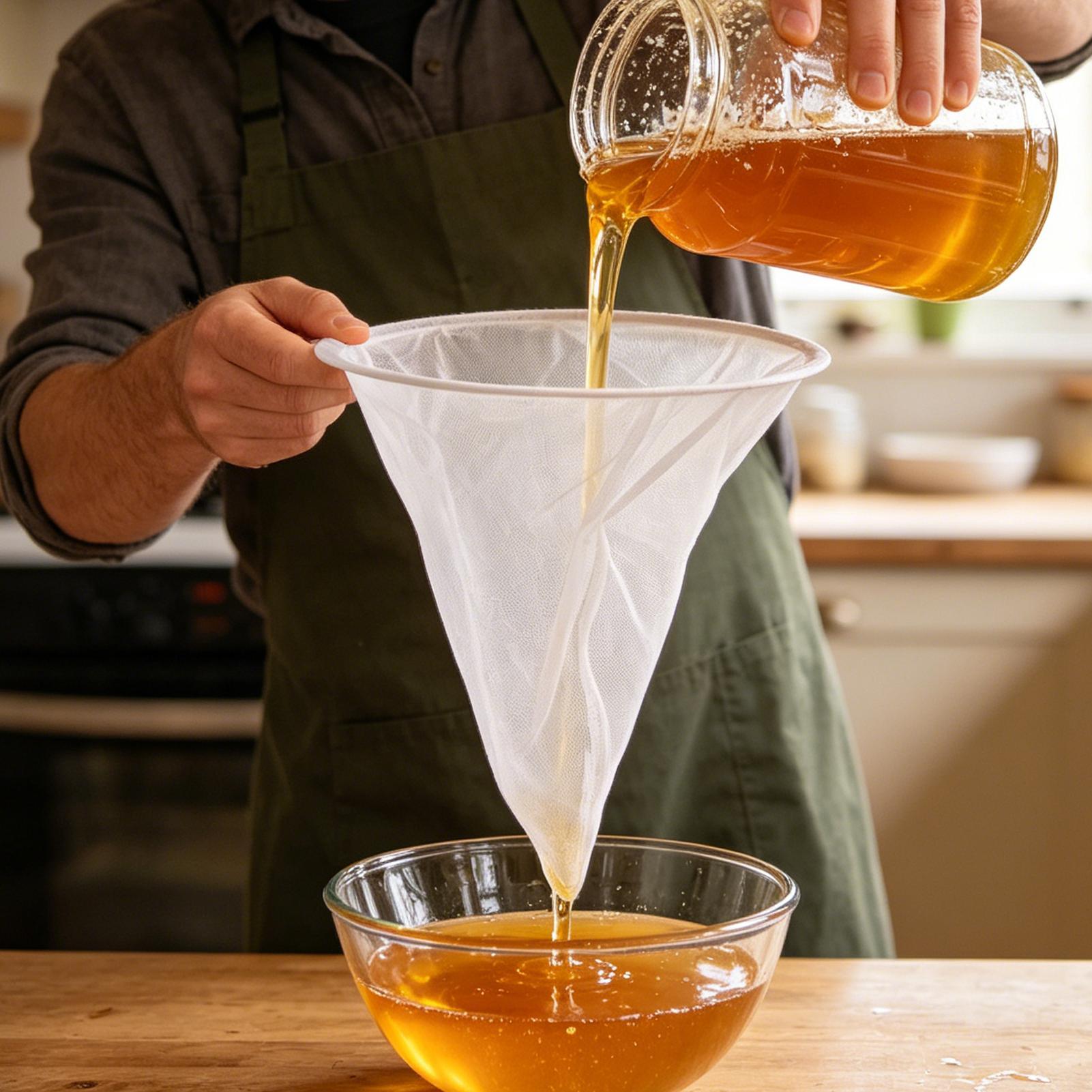 Fine Mesh Honey Strainer Washa - Meal Prep Juice 评论和价格