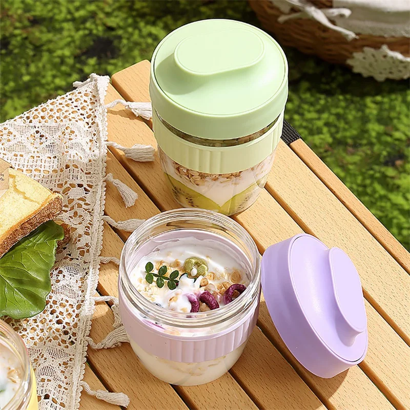 480/570ml Breakfast Cup Portab - Meal Prep Tupperware 评论和价格