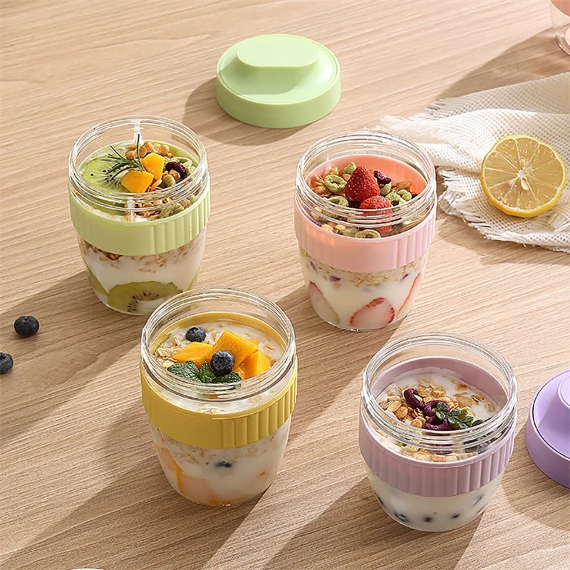 480/570ml Breakfast Cup Portab - Meal Prep Tupperware 评论和价格