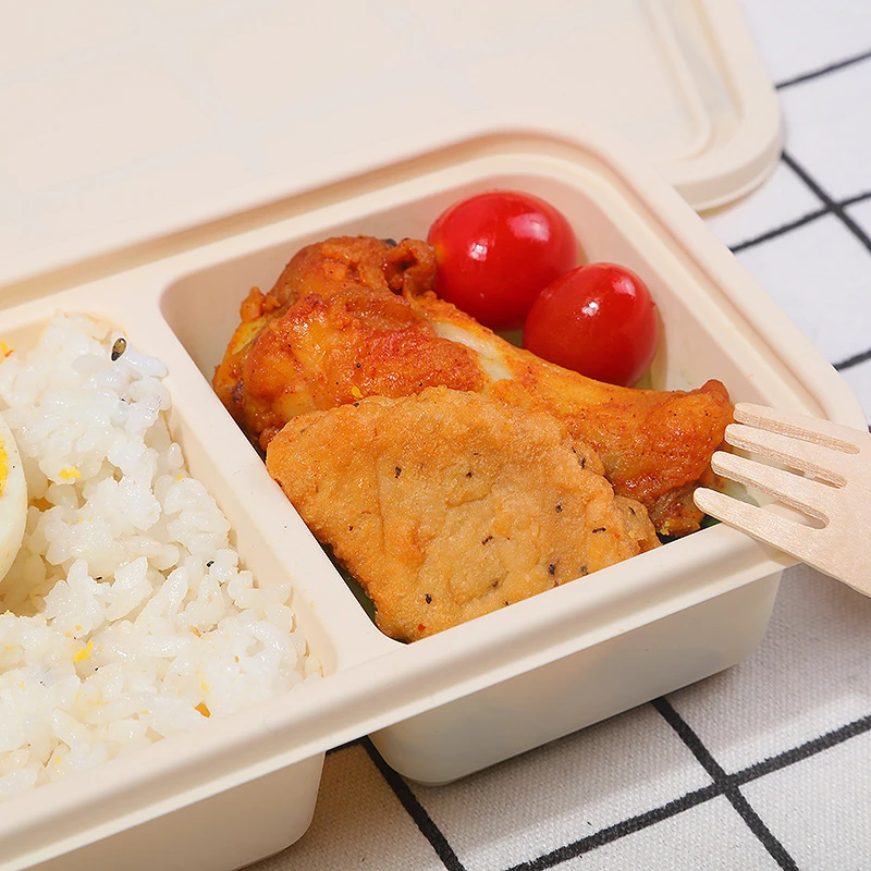 Hamburger Lunch Box Double Tie - Meal Prep Tupperware 评论和价格