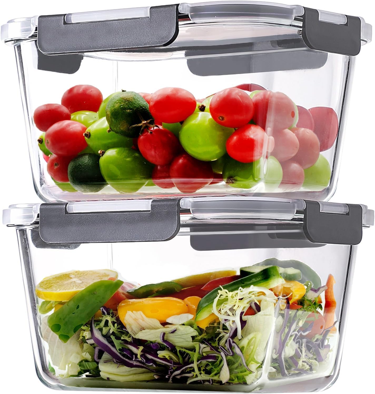 Large Glass Storage Containers - Meal Prep Chicken 评论和价格