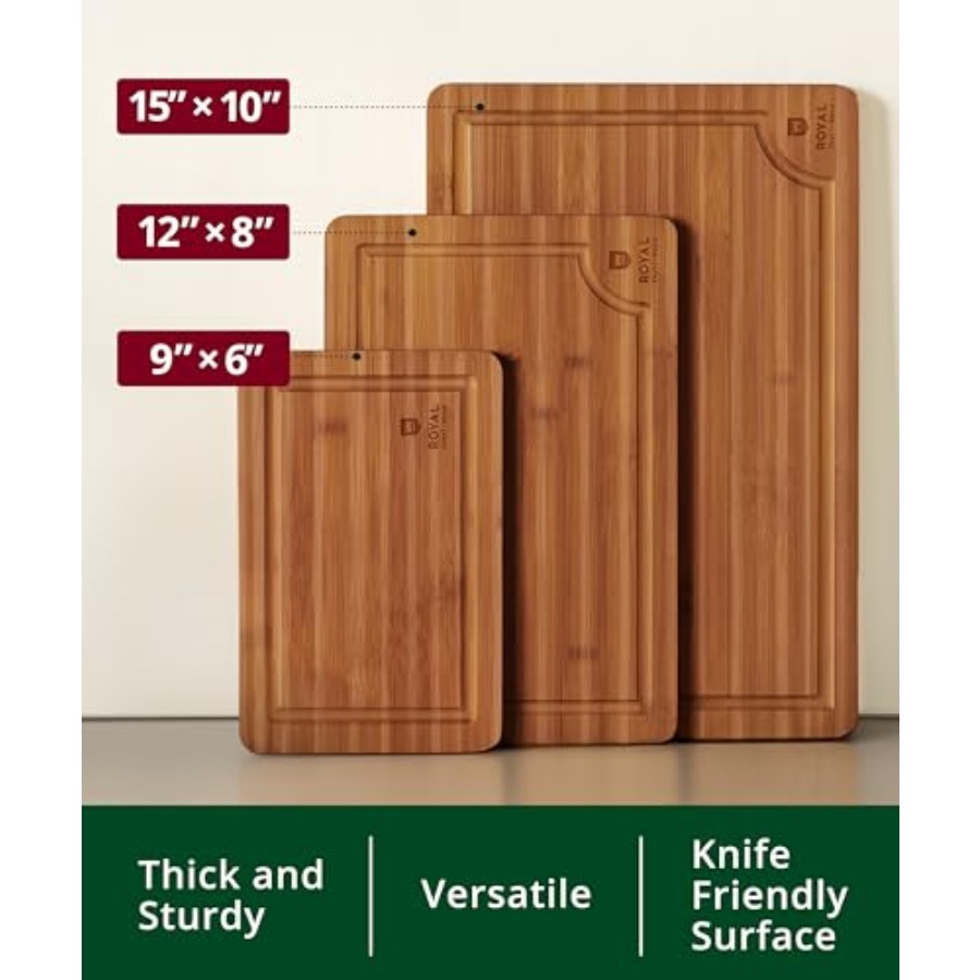 Wooden Cutting Boards for Kitc - Meal Prep Juice 评论和价格
