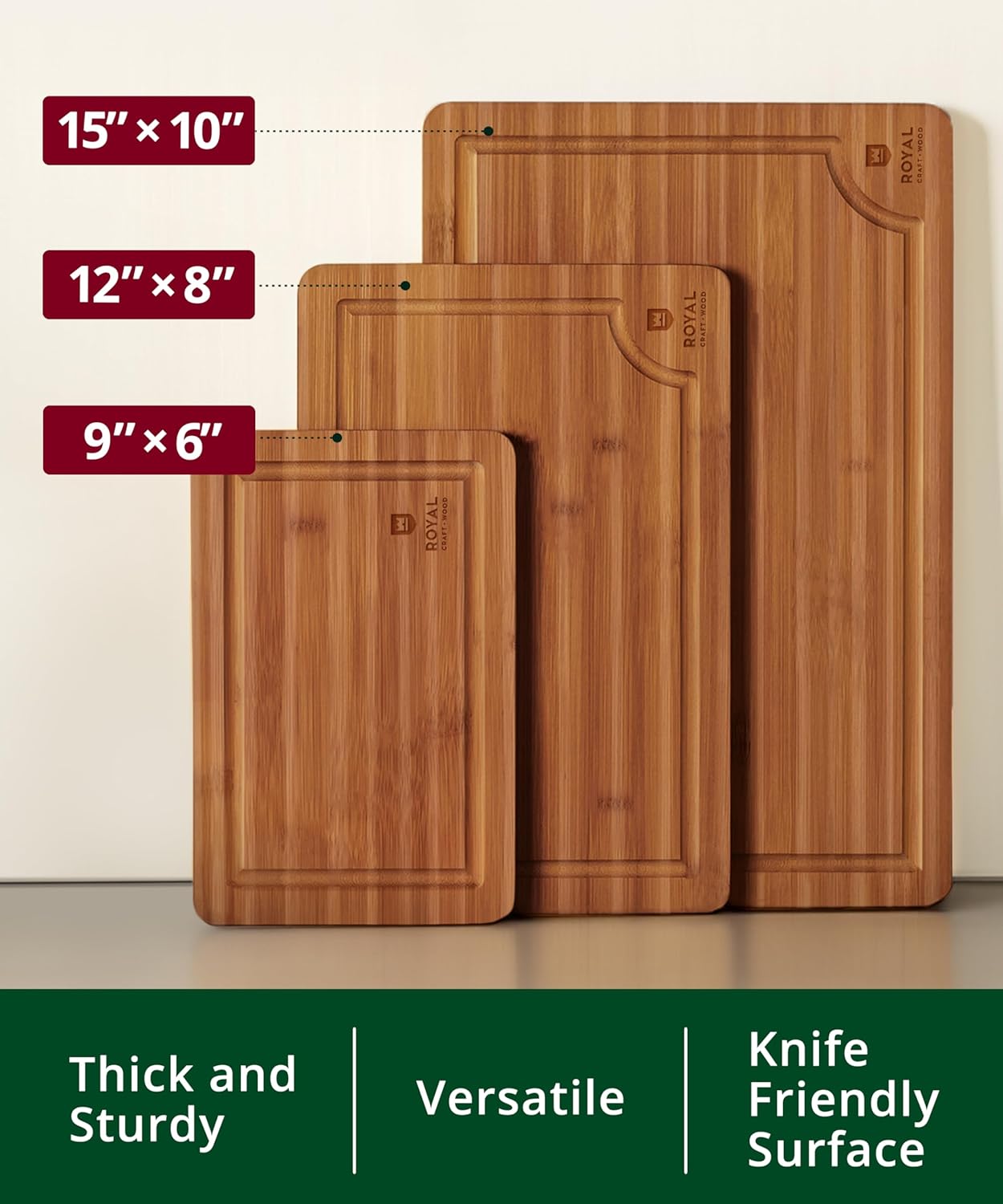 Wooden Cutting Boards for Kitc - Meal Prep Juice 评论和价格