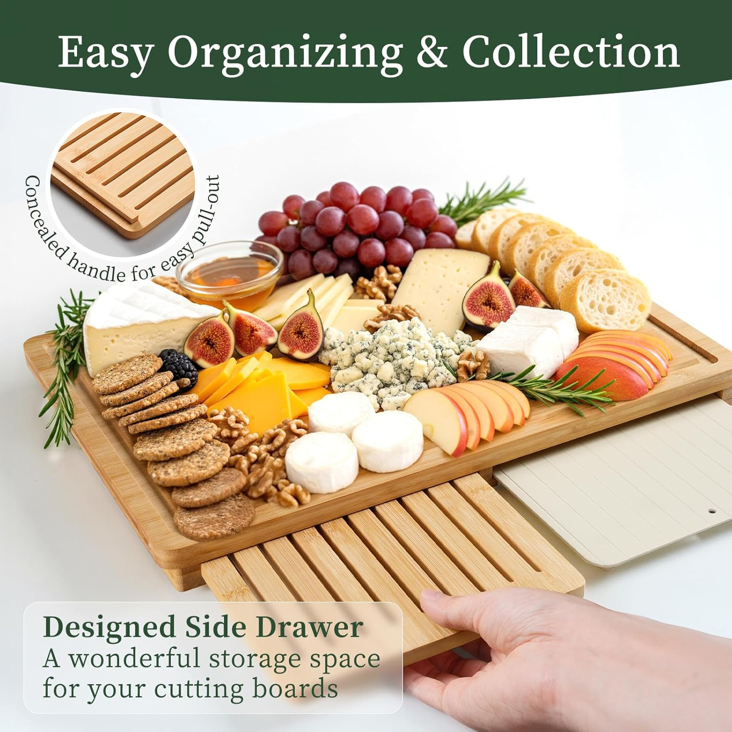 Bamboo Cutting Board Set Defro - Meal Prep Juice 评论和价格